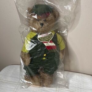 Trade Secret 16” Everett Christmas Holiday Teddy Bear Vtg.